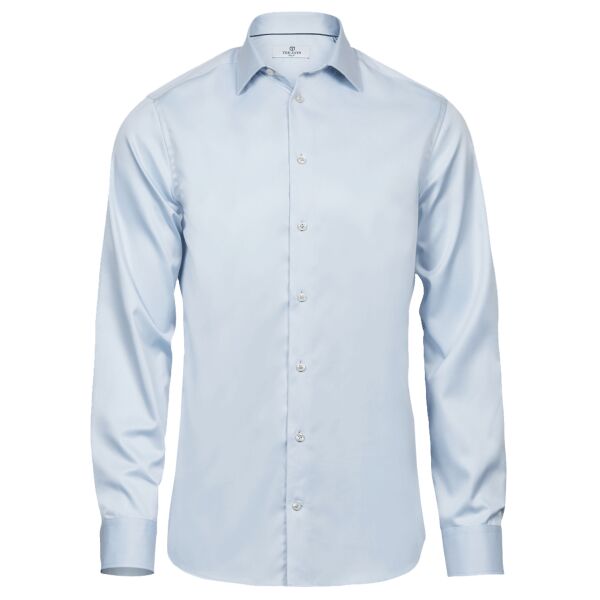 Tee Jays Luxury Slim Fit Long Sleeve Oxford Shirt Thumbnail
